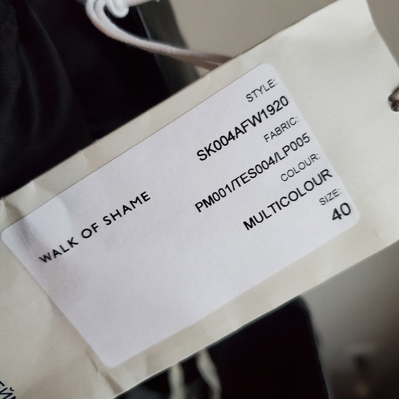 Walk of Shame Patchwork Skirt size 40 NWT - Picture 10 of 12